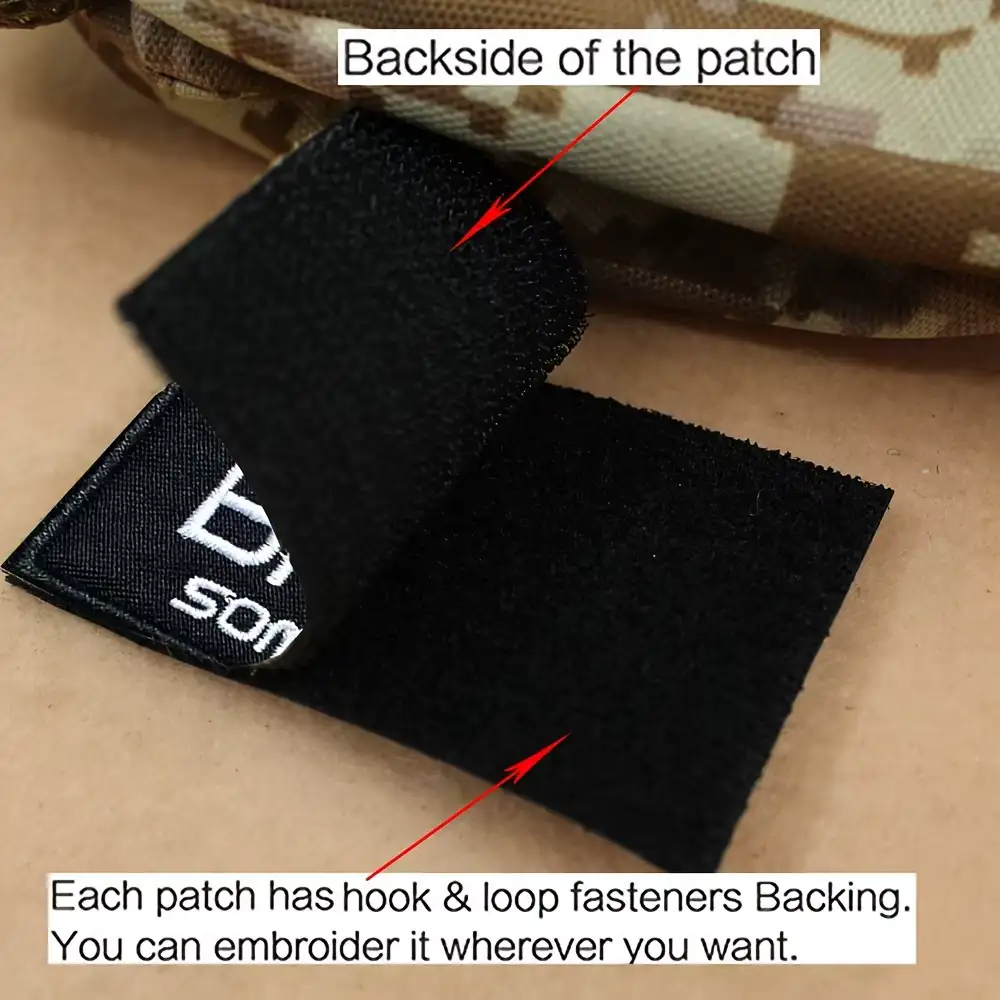 BROKE SOMETHING Novelty Embroidered Velcro Patch Badge