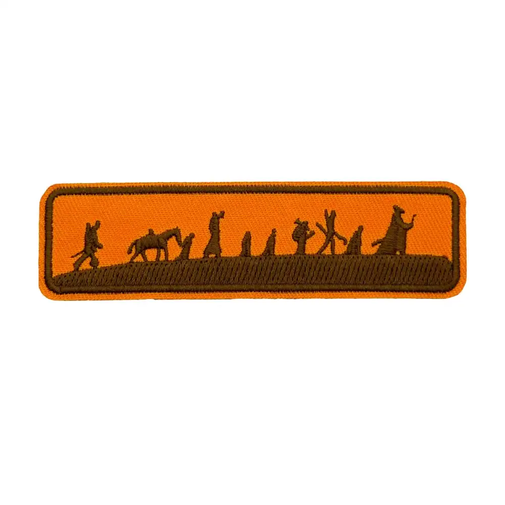 Fantasy Adventure-Themed Embroidered Velcro Patch Badge