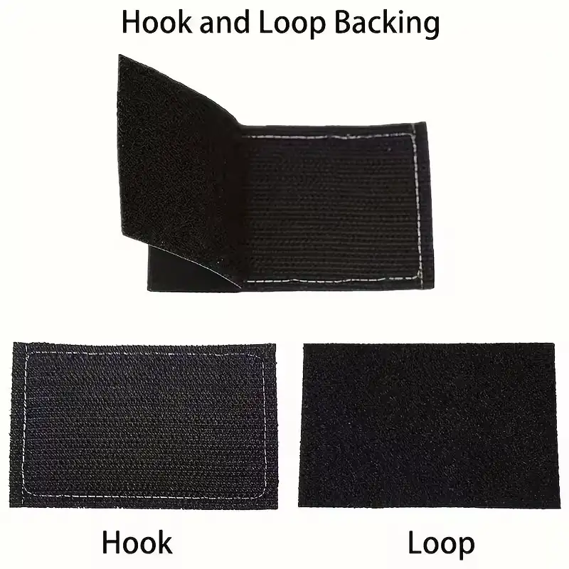 Tactical-Style Laser Gun Embroidered Velcro Patch