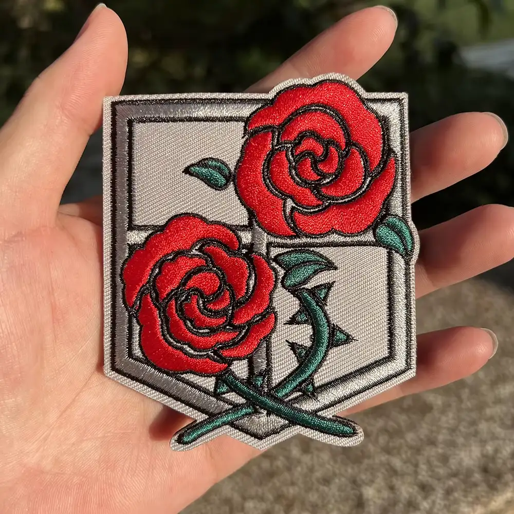 Attack on Titan Wings of Freedom Embroidered Velcro Patch