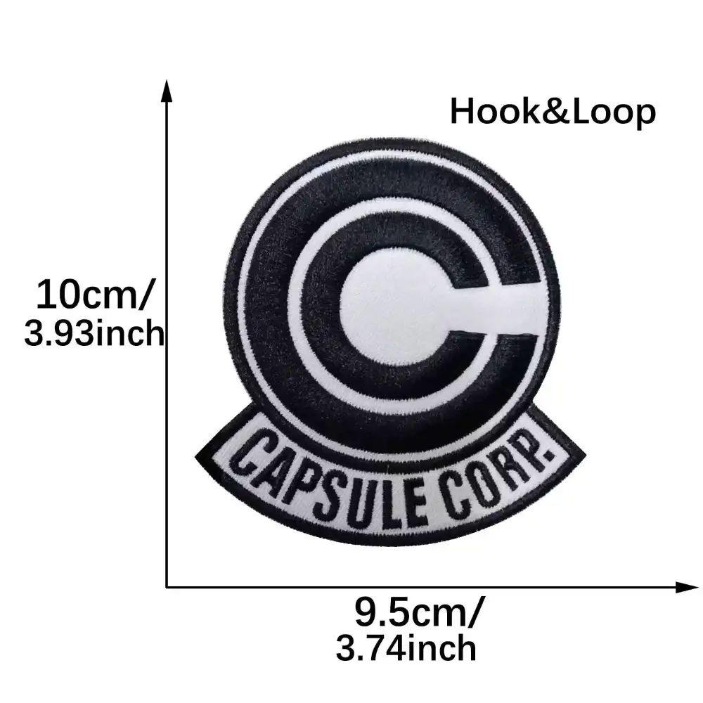 Capsule Corporation Anime Velcro Patch