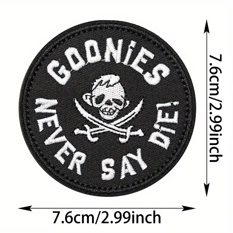 Never Say Die Tactical Velcro Embroidered Patch