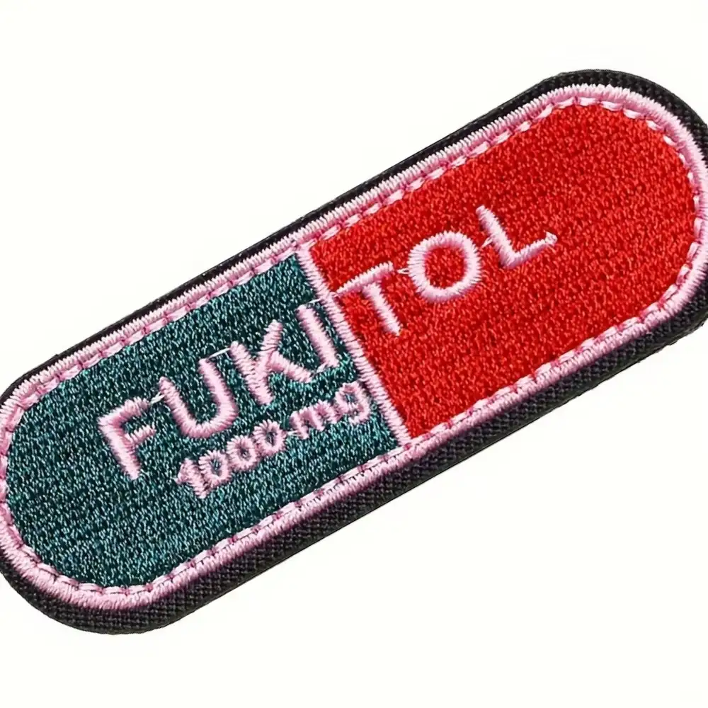 FUKITOL 1000mg Tactical Humorous Embroidered Patch