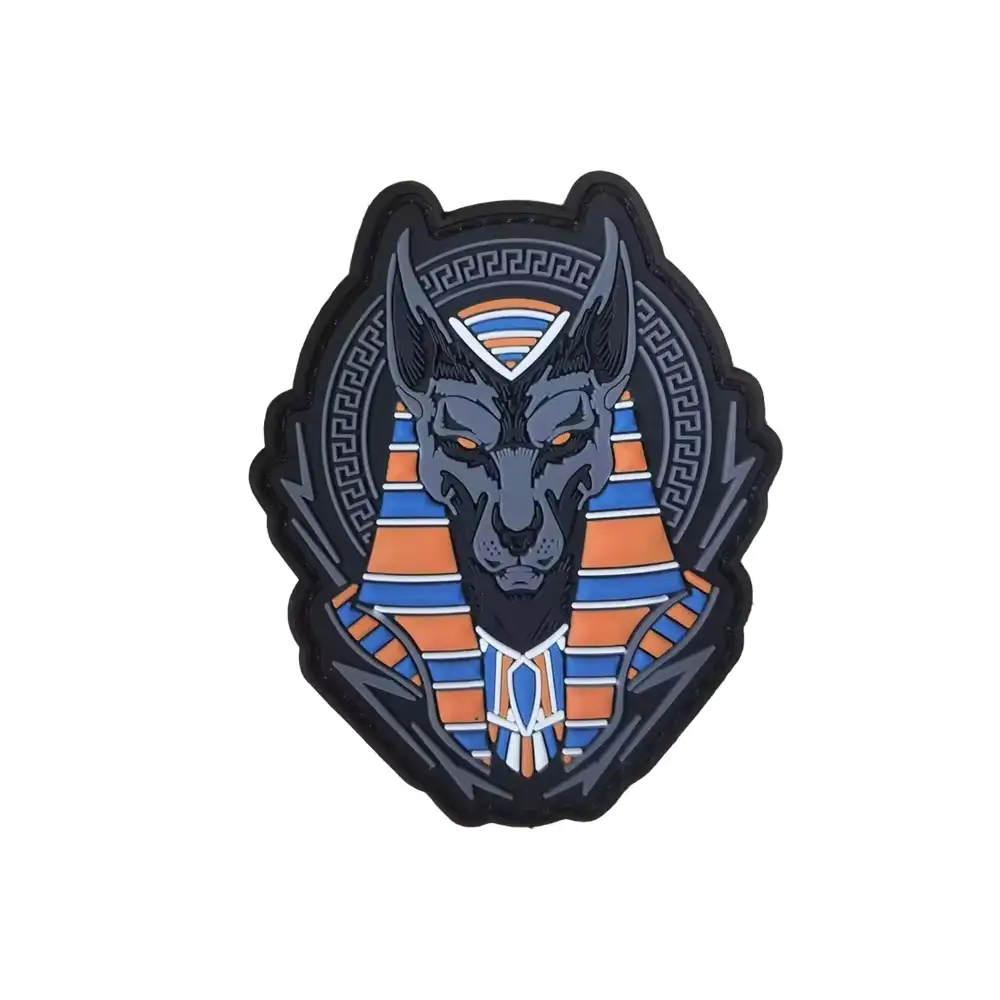 Mythology-themed 3D PVC Velcro Badge
