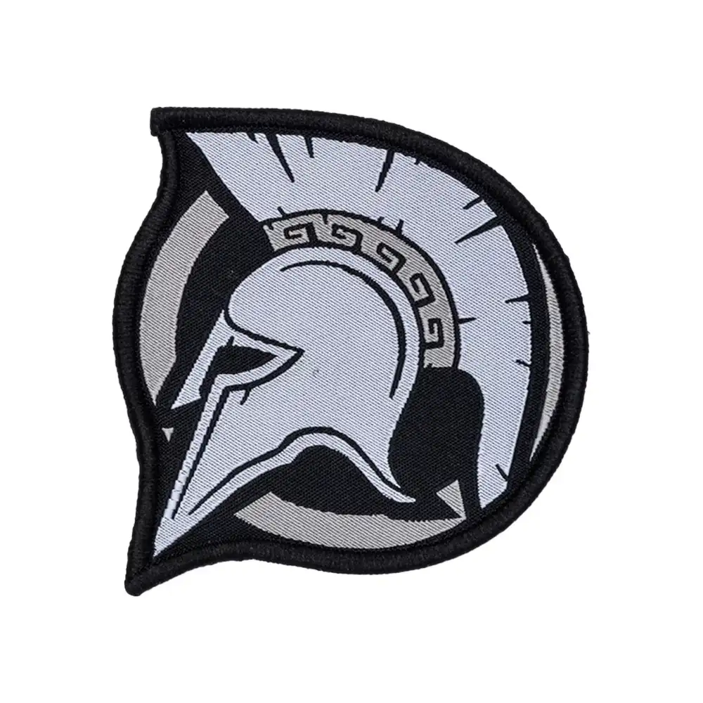 Spartan warrior-style Velcro patch