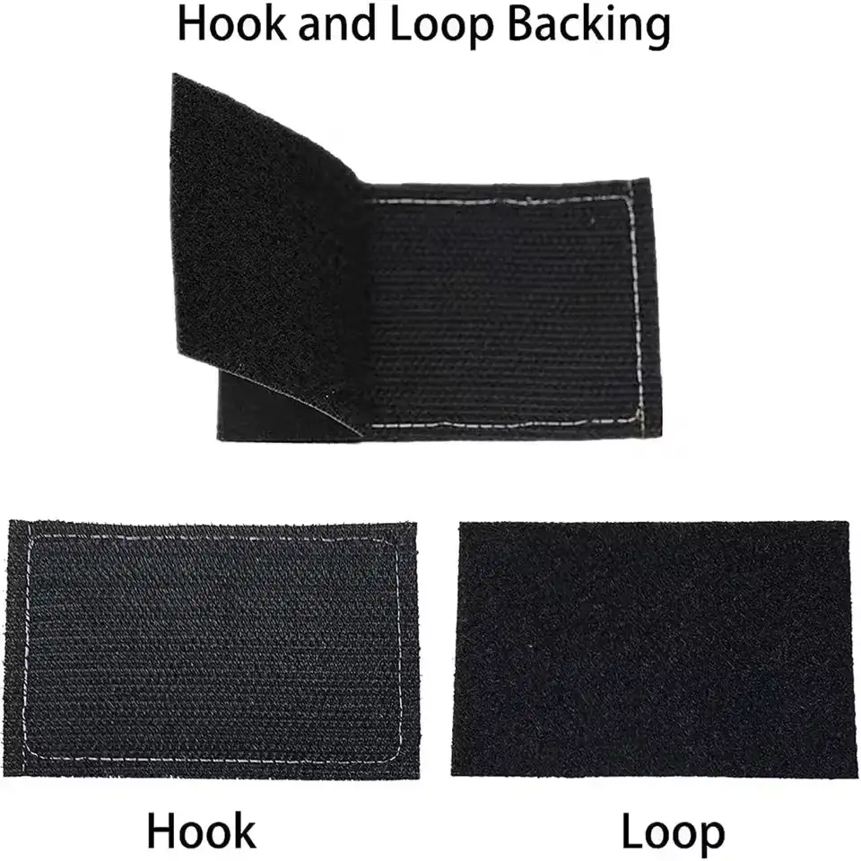 Squirrel Patrol Fun Embroidered Hook-and-Loop Badge