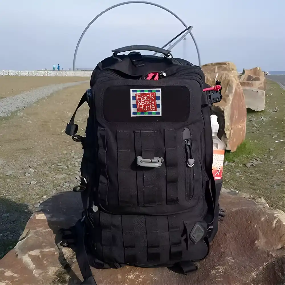 Funny 'Sore Waist & Back' Tactical Velcro Patch Badge
