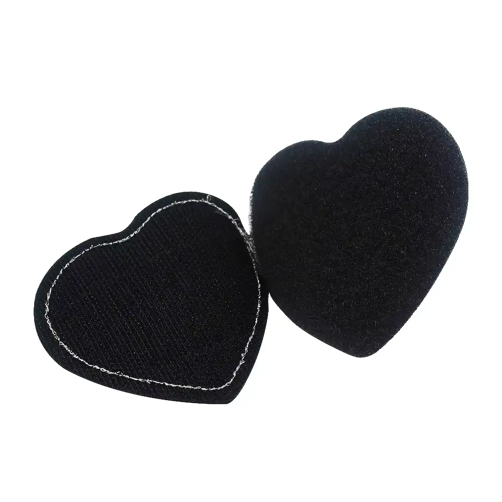 Jesus Loves You Heart Embroidered Velcro Patch