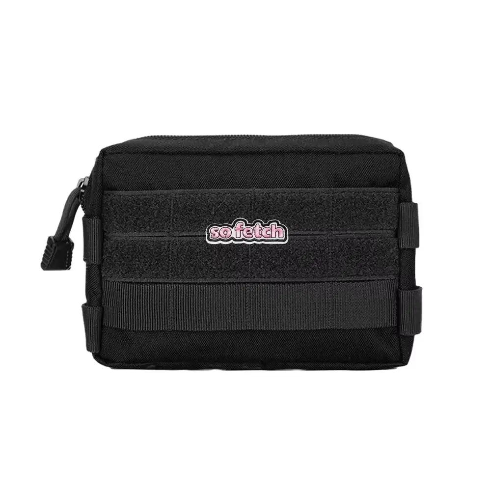 SO FETCH Fun Embroidered Velcro Patch