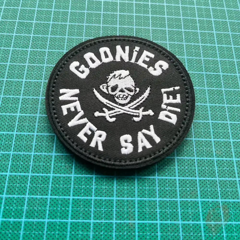 Never Say Die Tactical Velcro Embroidered Patch