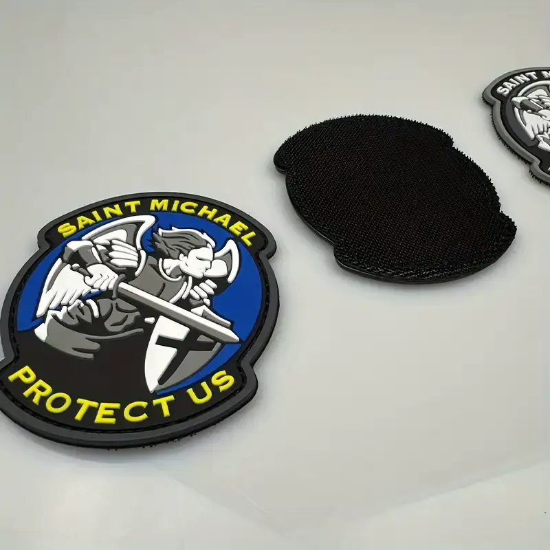 3D Saint Michael PVC Velcro Patch