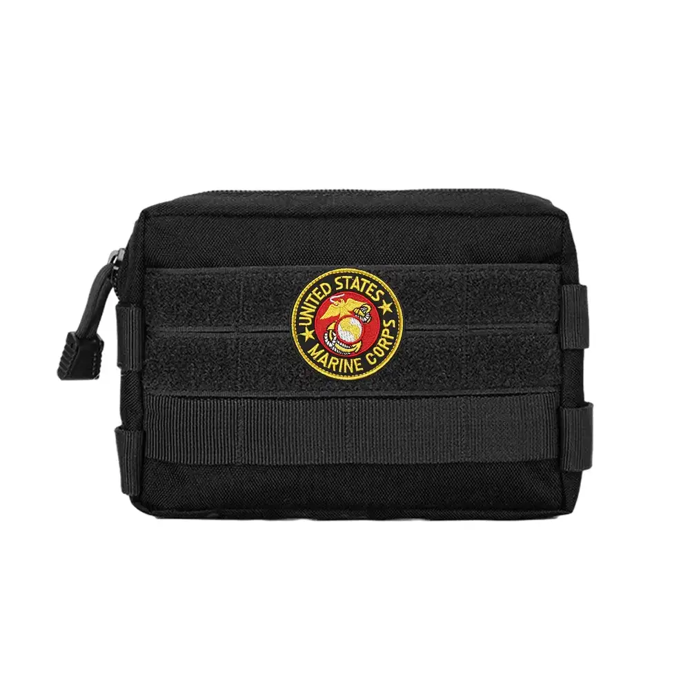 美國海軍陸戰隊趣味刺繡魔鬼氈徽章