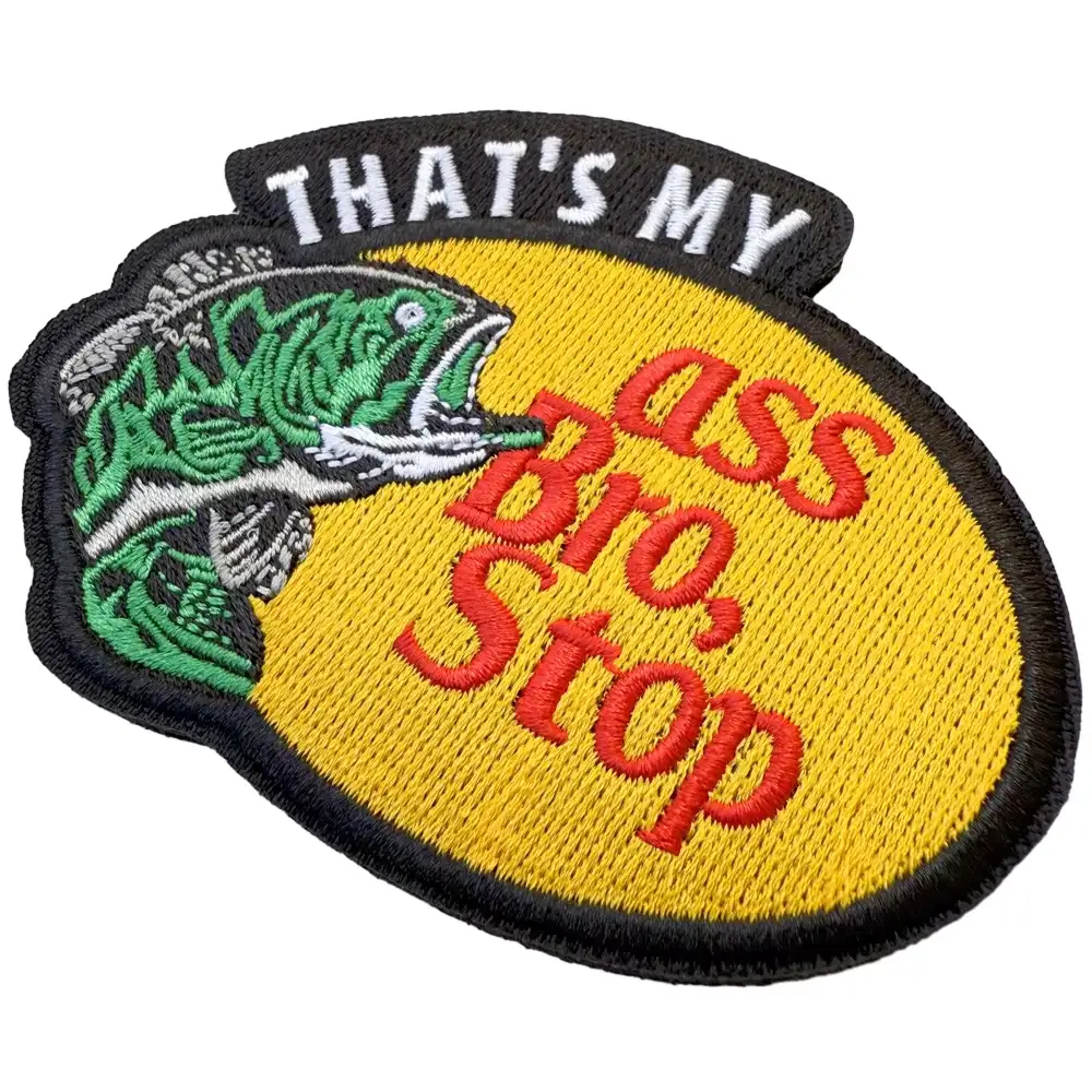 That Is My X Bro Stop Novelty Velcro Patch
