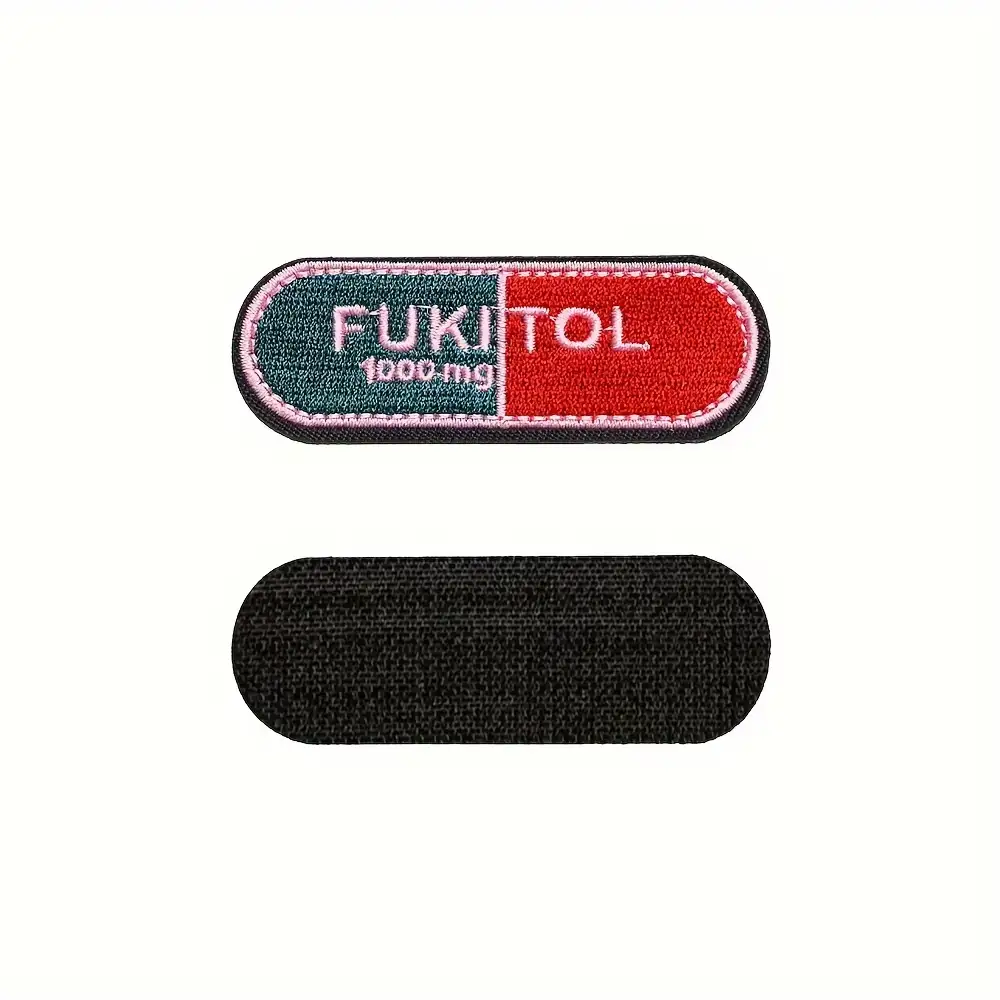 FUKITOL 1000mg Tactical Humorous Embroidered Patch