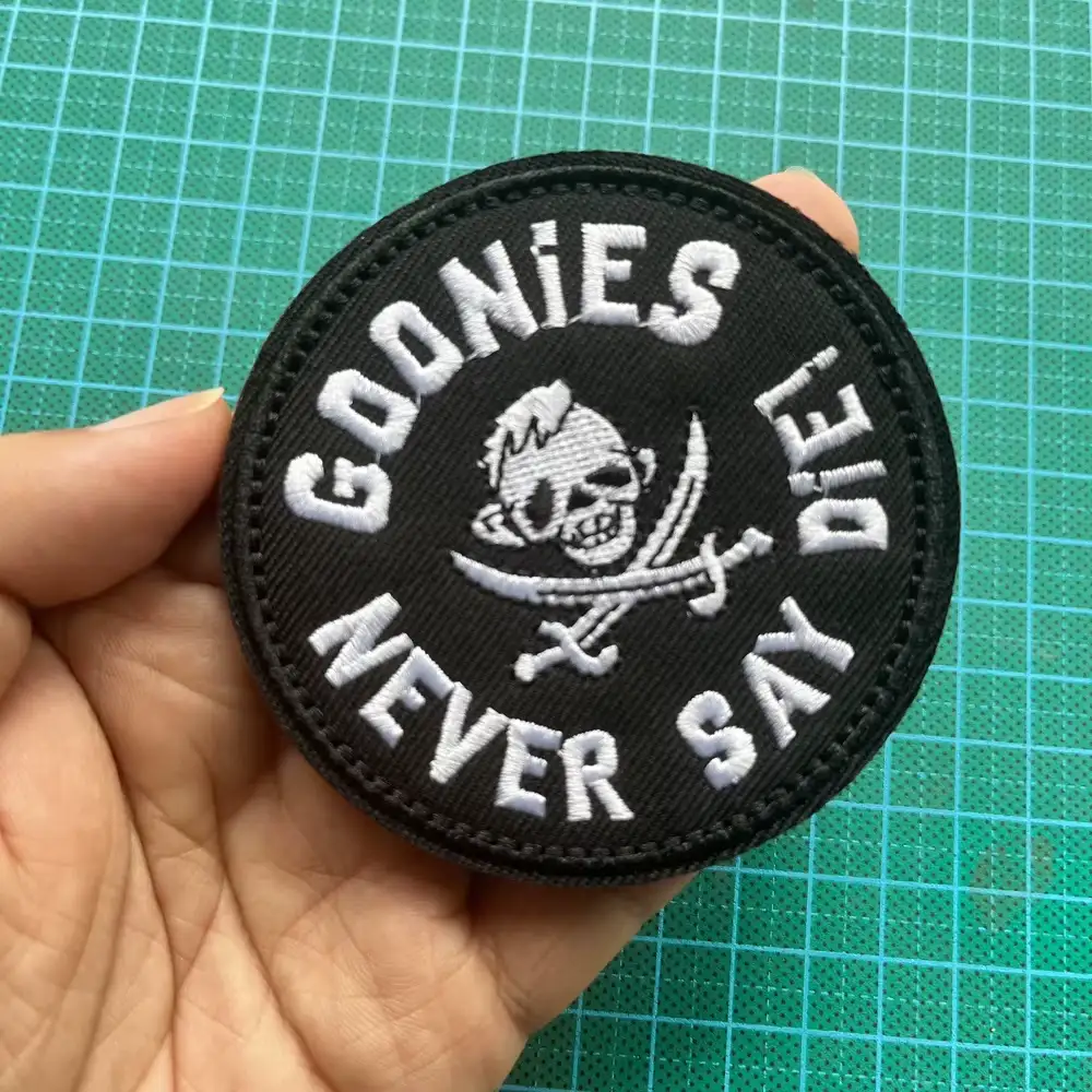 Never Say Die Tactical Velcro Embroidered Patch