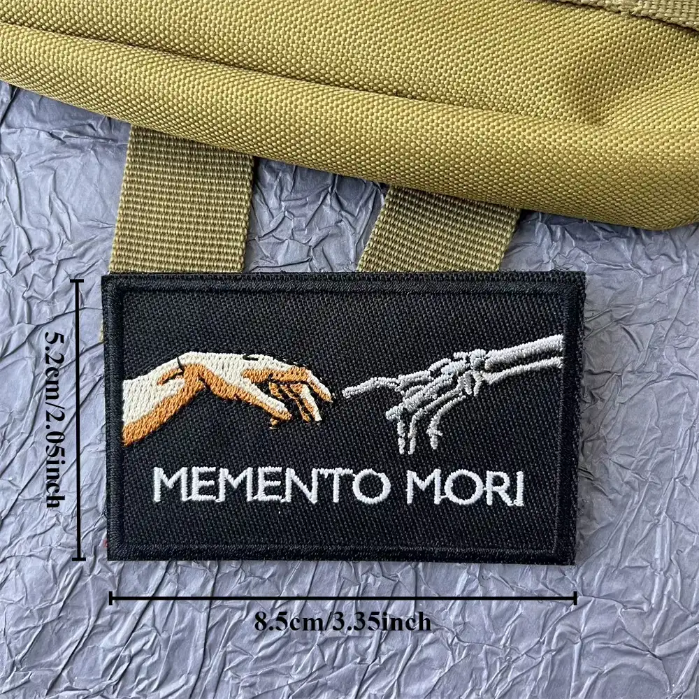 Warhammer 40K Black Templars Embroidered Velcro Patch