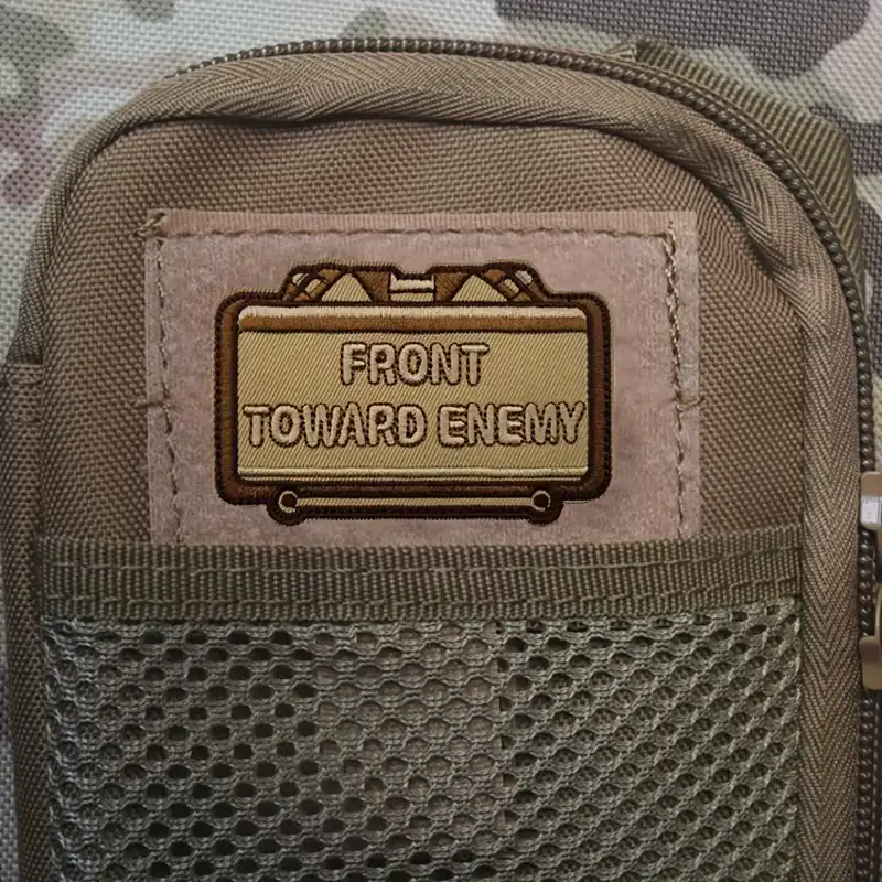 M18A1 Directional Mine-Themed Velcro Embroidered Patch