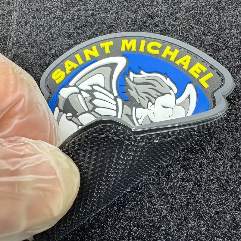 3D Saint Michael PVC Velcro Patch