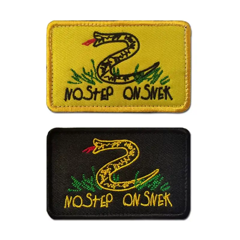 Funny Snake Design Tactical Velcro Patch