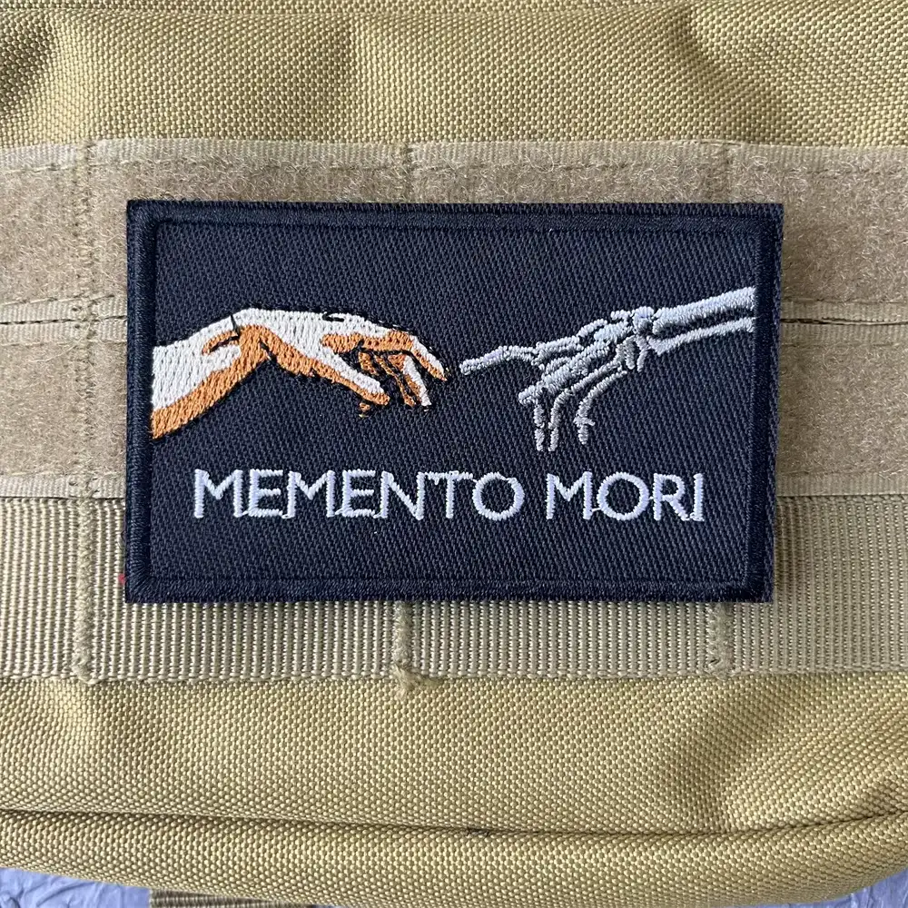 Warhammer 40K Black Templars Embroidered Velcro Patch