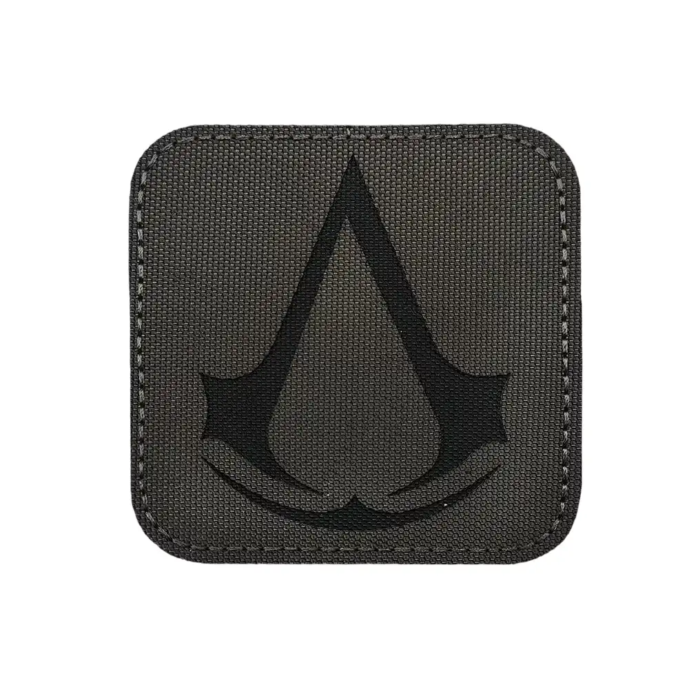 Assassin-Style Tactical Embroidered Velcro Patch