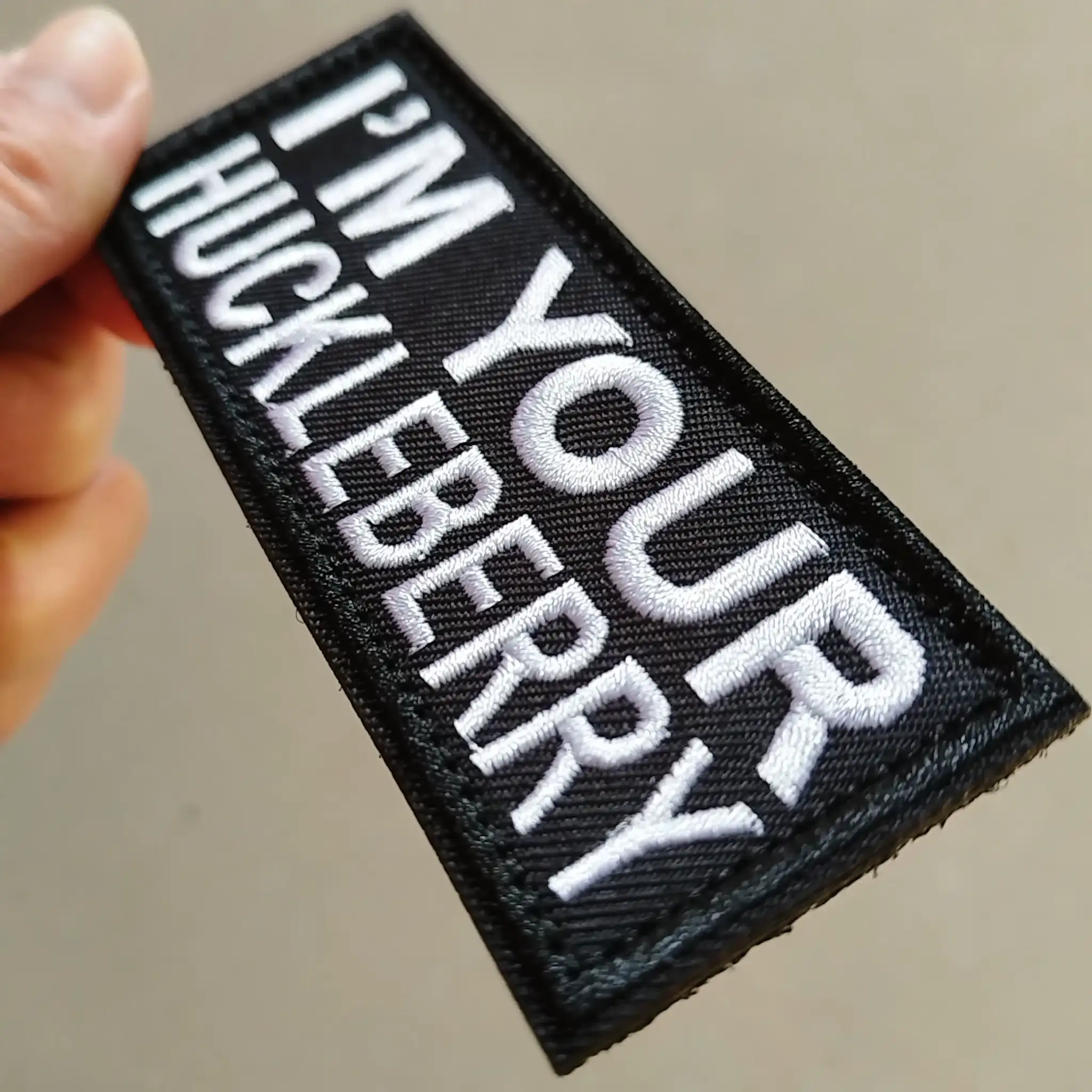 I'm Your Huckleberry電影台詞魔術貼徽章