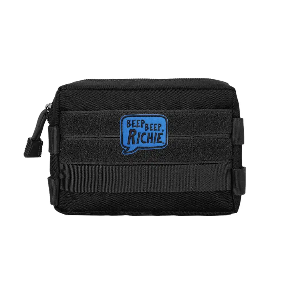 Beep Beep Richie Fun Embroidered Velcro Patch