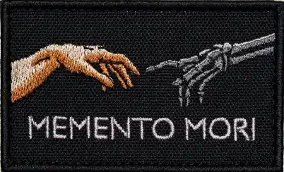 Warhammer 40K Black Templars Embroidered Velcro Patch