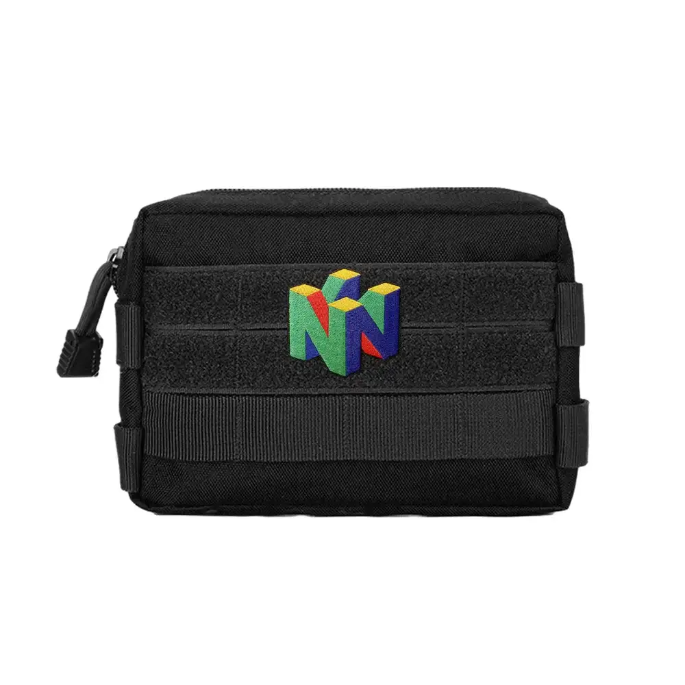 N64復古遊戲主題魔鬼氈布章