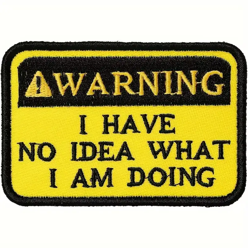 Fun Embroidered Velcro Fabric Patches