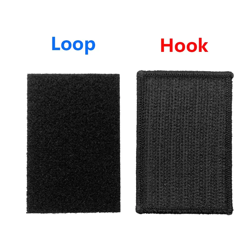 Men's Iron-On Velcro Clothing Fabric Patches