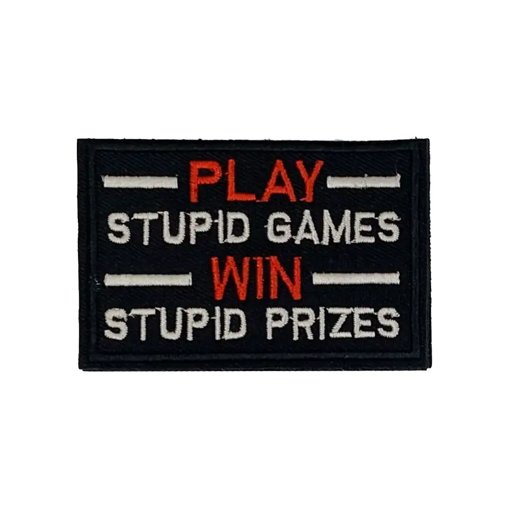 Velcro Humorous Text Tactical Cloth Patch