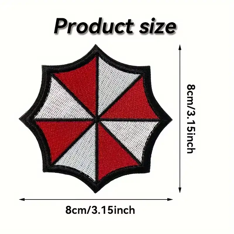 生化危機保護傘刺繡戰術貼章