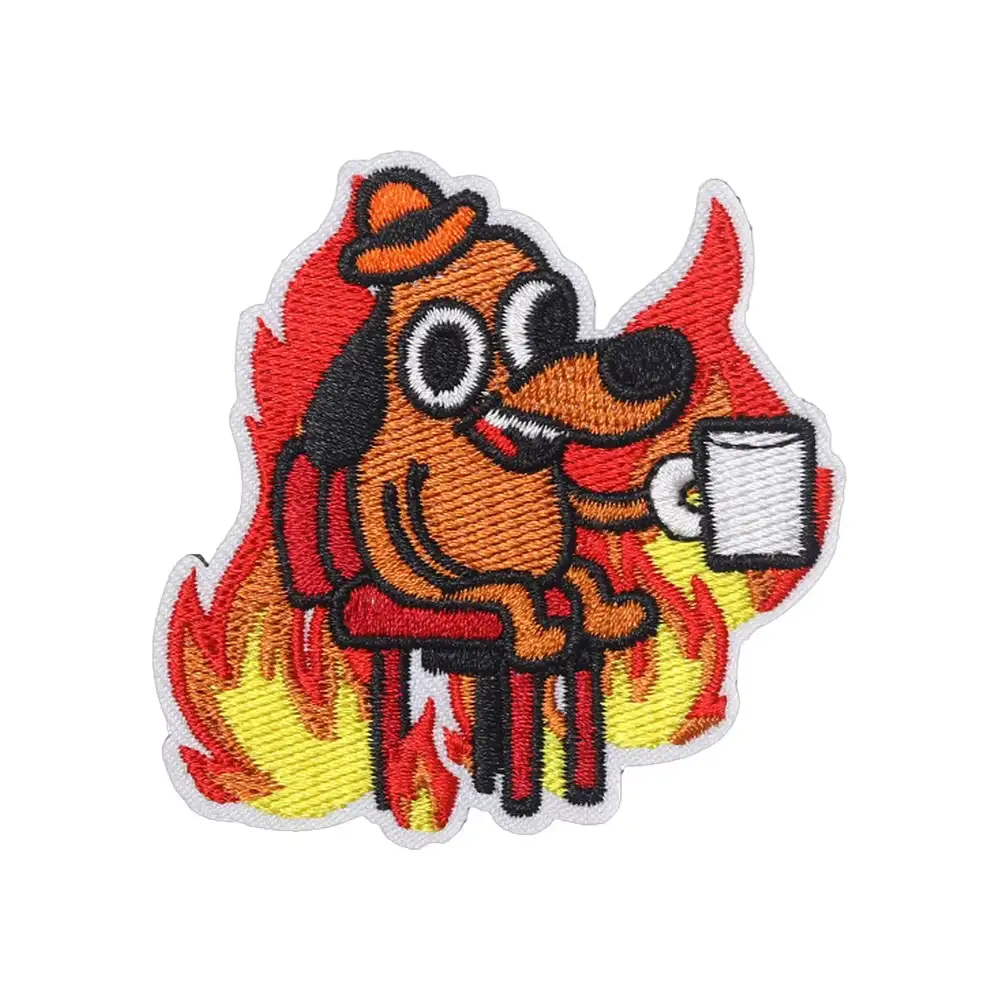 All Is Well Embroidered Velcro Patch
