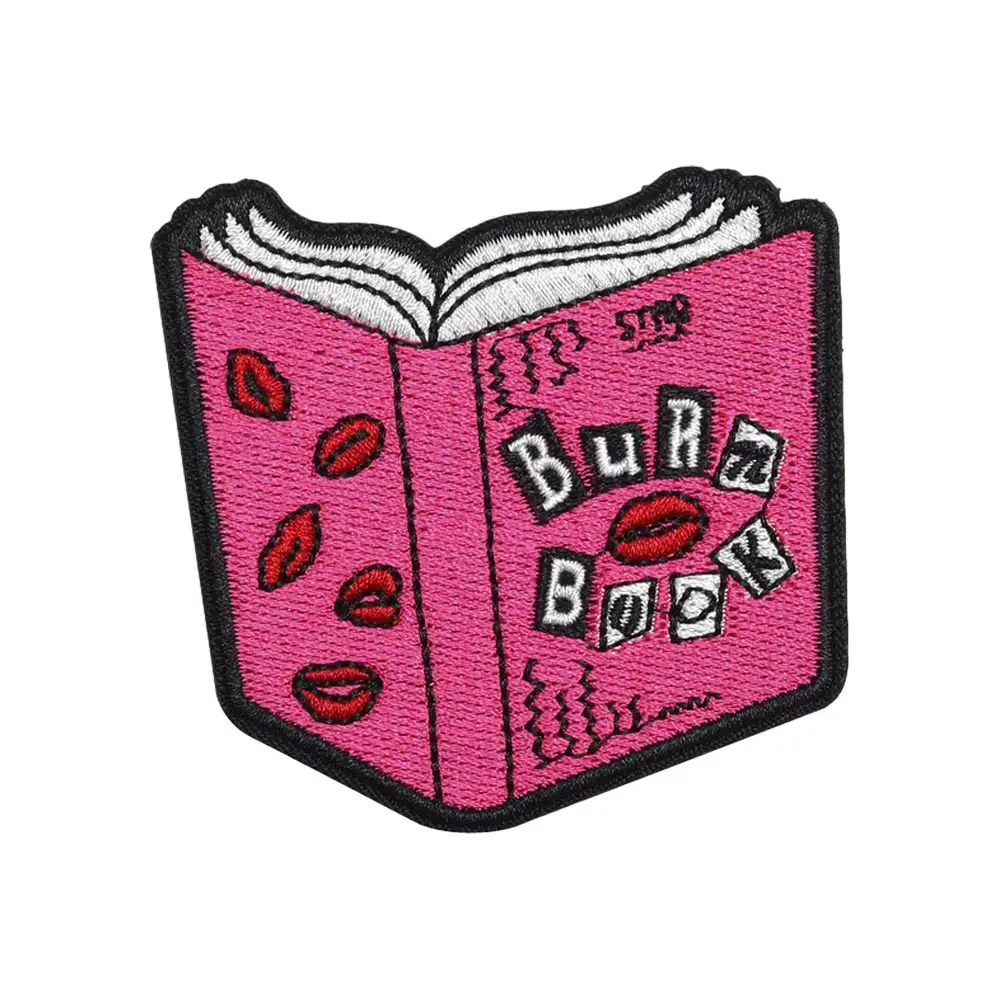 Fun Embroidered Text Velcro Patch