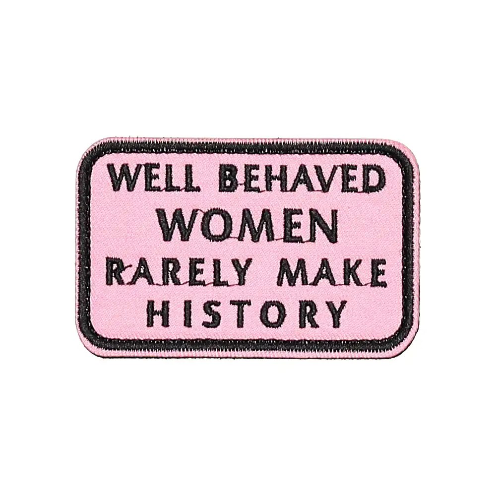 Women Make History Embroidered Velcro Patch