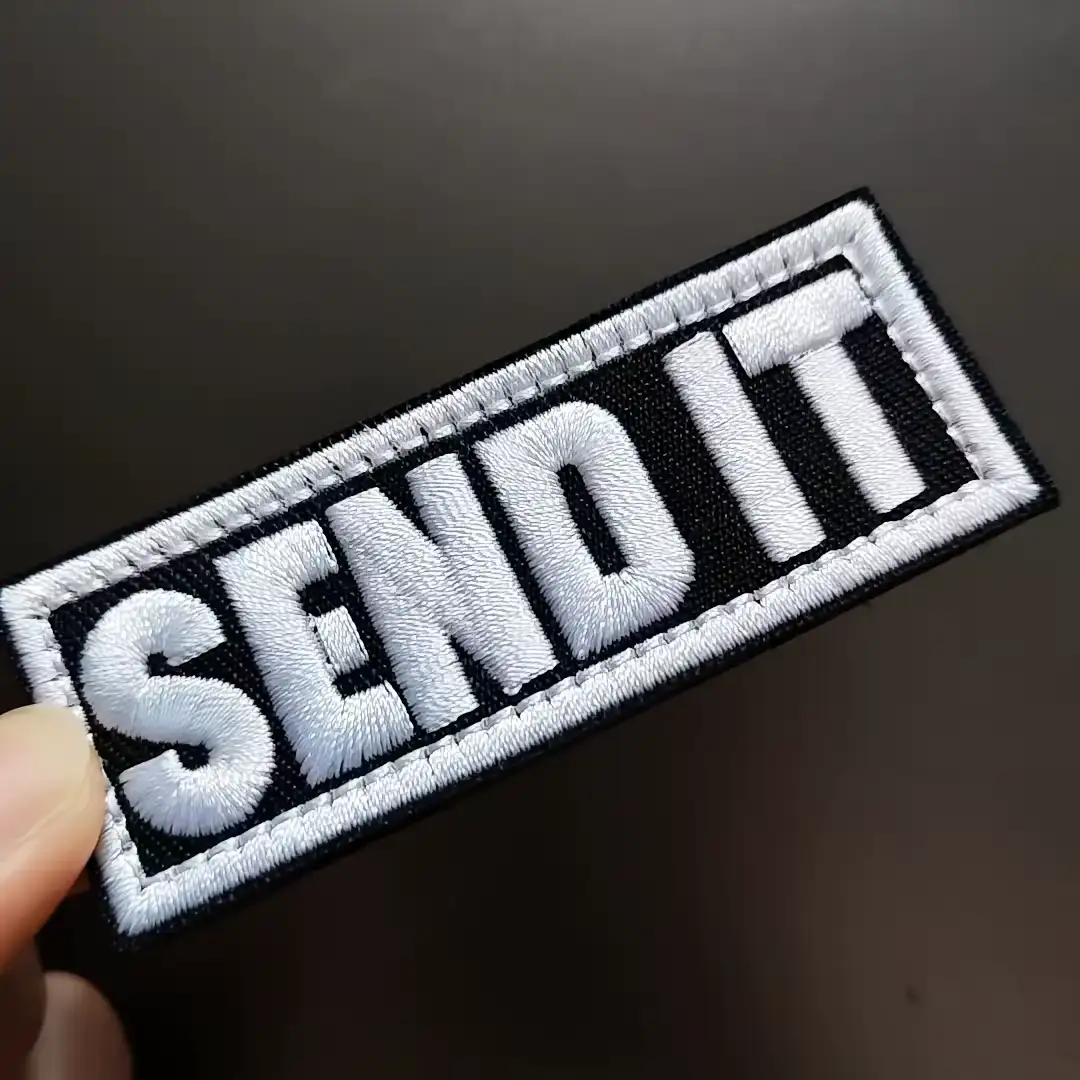 Send It Embroidered Hook-and-Loop Tactical Cloth Patch
