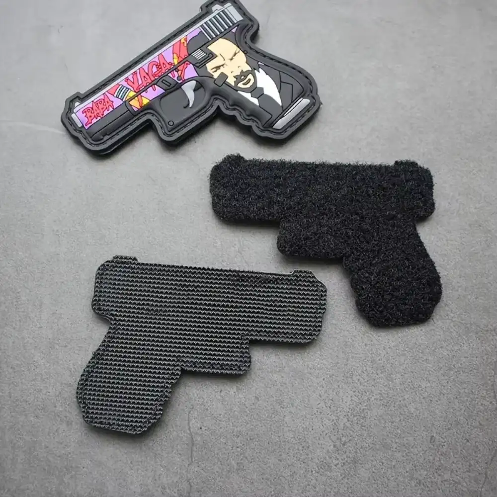 Babayaga Gun Pattern 3D PVC Velcro Patch