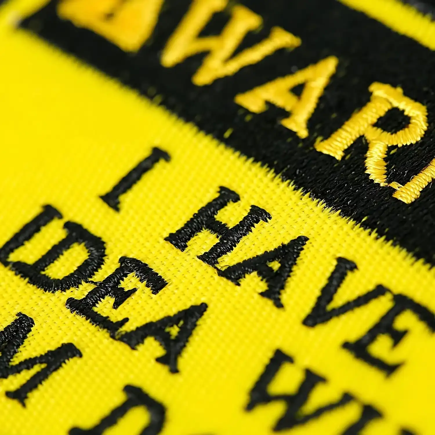 Fun Embroidered Velcro Fabric Patches
