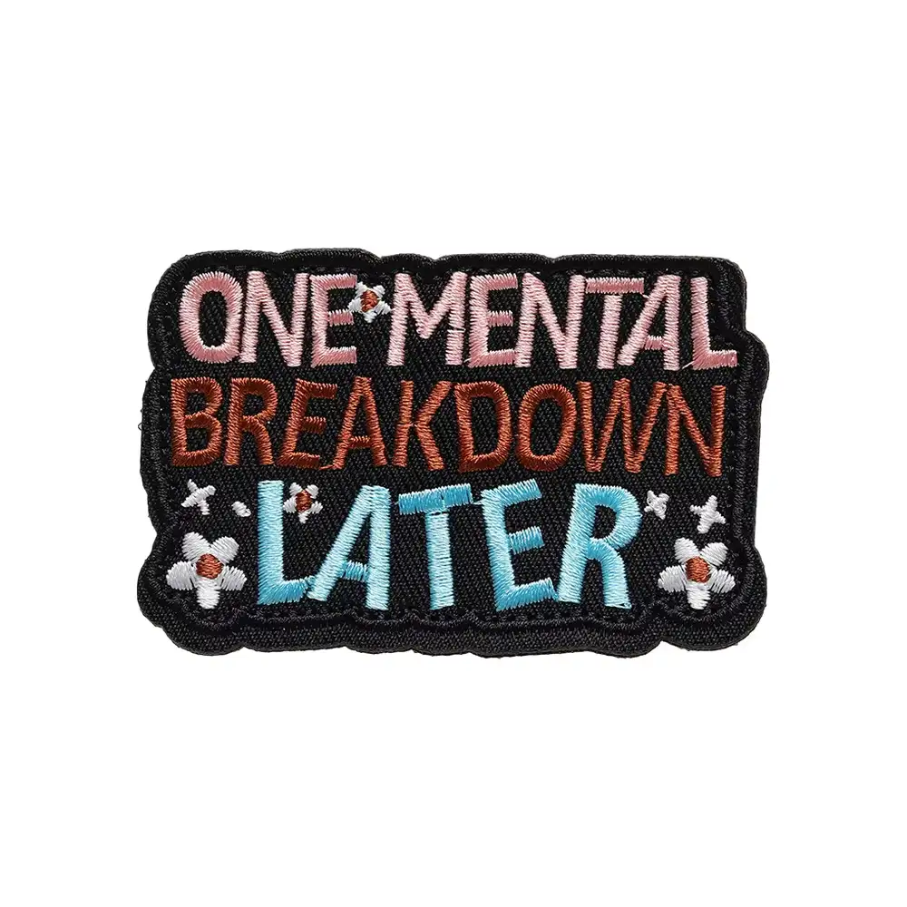 Tactical-Style Funny Embroidered Velcro Patch