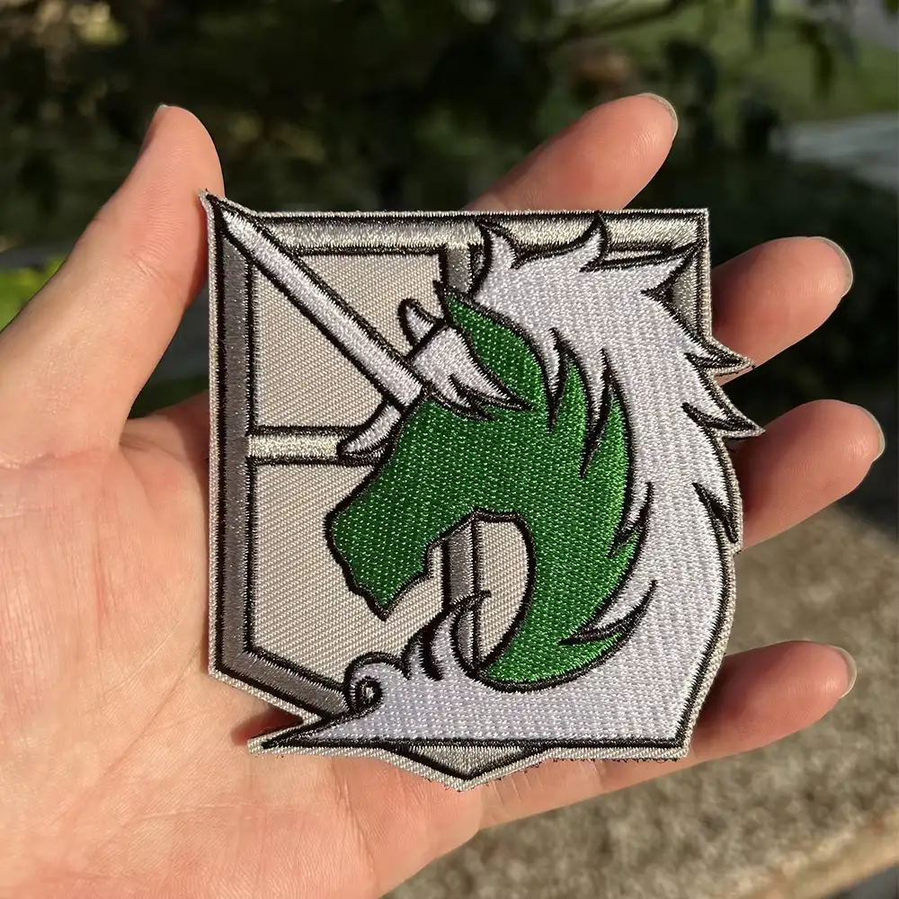 Attack on Titan Wings of Freedom Embroidered Velcro Patch