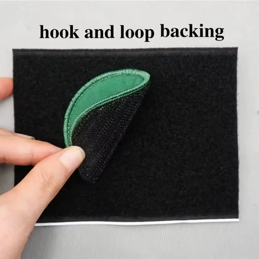 虎頭刺繡魔術貼布章