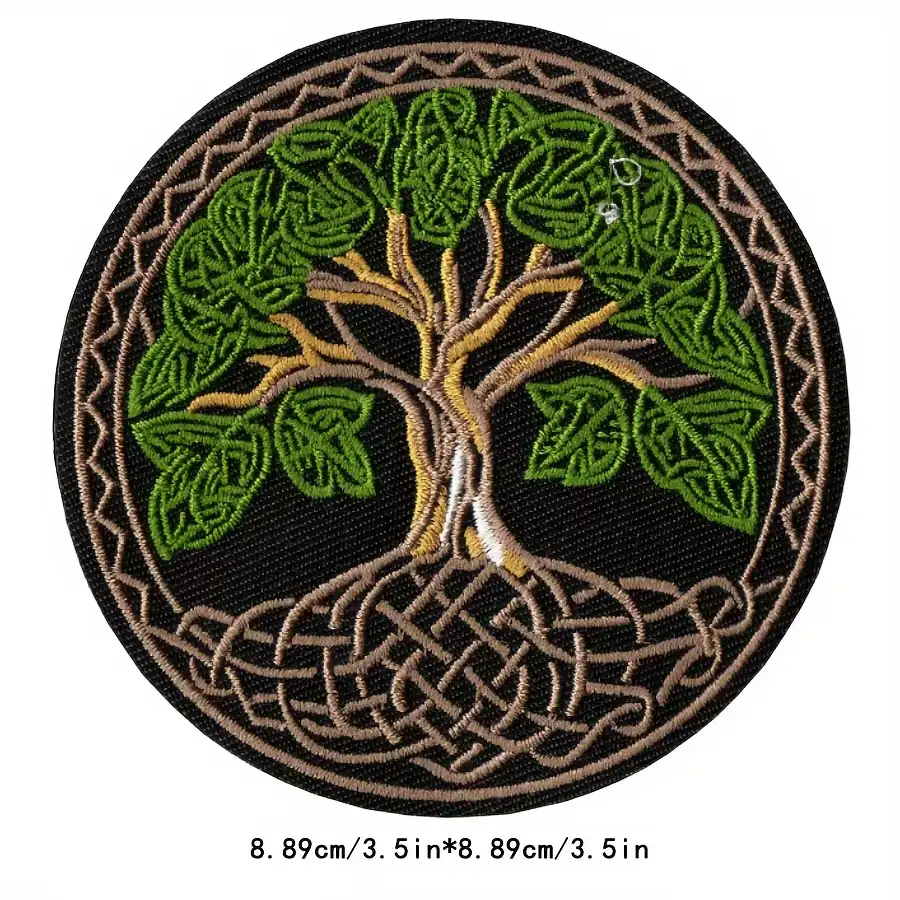 Celtic Tree of Life Embroidered Patch