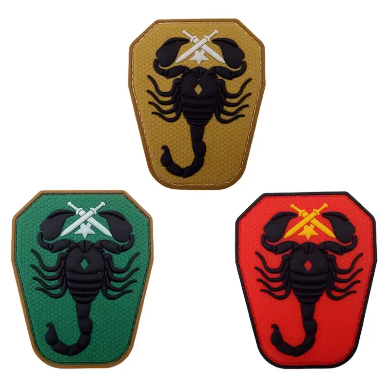 PVC Scorpion Tactical Velcro Arm Patch