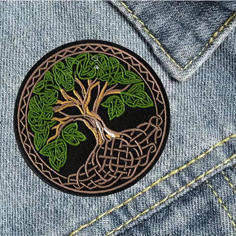 Celtic Tree of Life Embroidered Patch