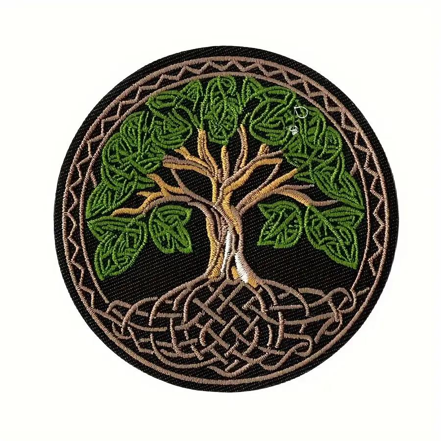 Celtic Tree of Life Embroidered Patch