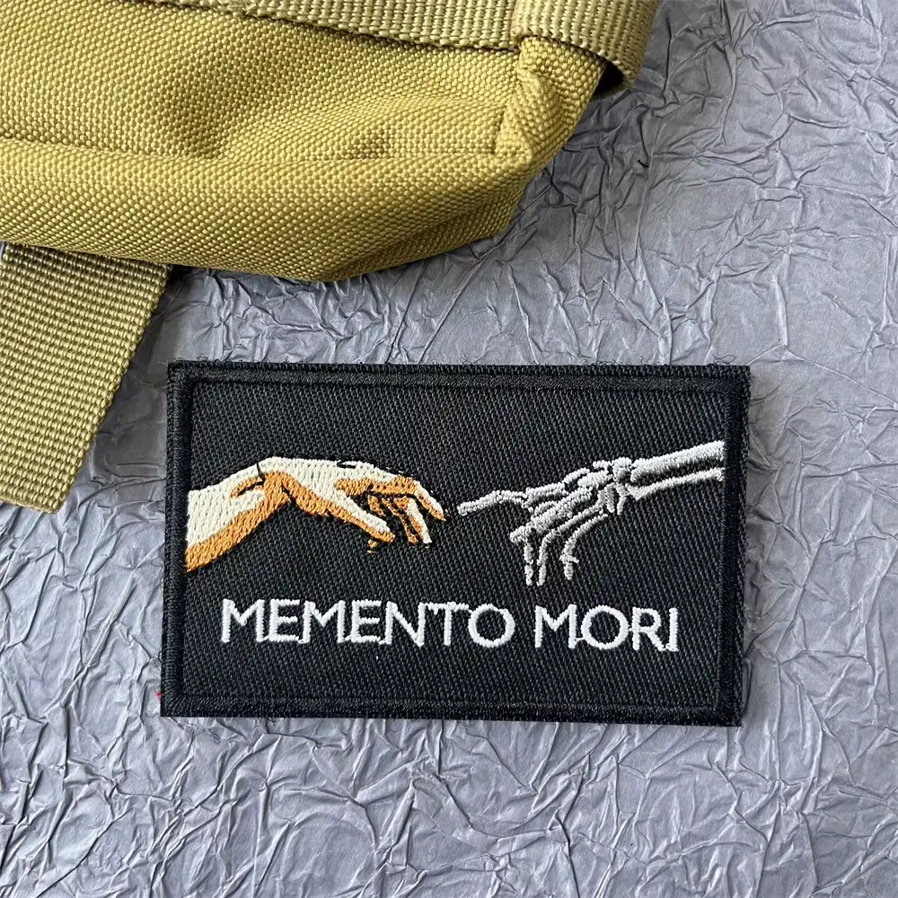 Warhammer 40K Black Templars Embroidered Velcro Patch